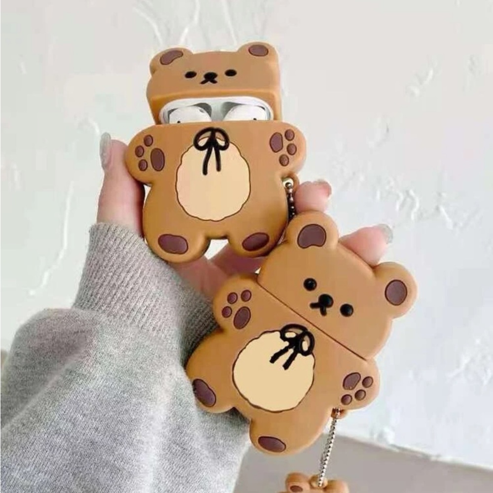 Kawaii Bear AirPod Case